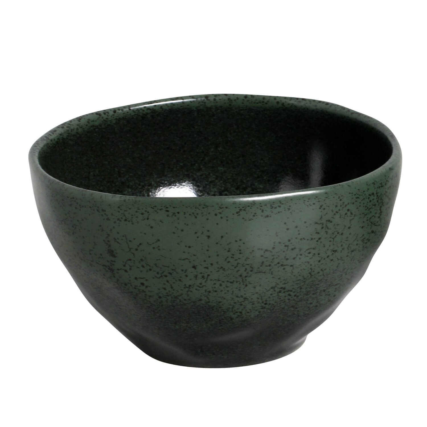 Bowl  Stoneware 13,3 cm x 7,7 cm   558 ml Greenery Colour Made in Brazil Organic Shape Porto Brasil Ceramic Make a Set
