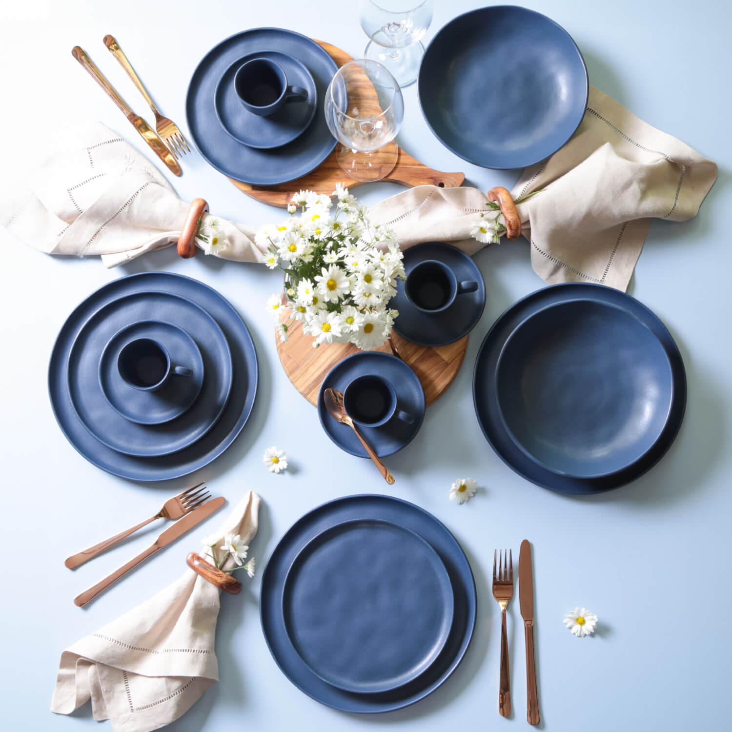 Dessert Plate Stoneware 21.5 cm Porto Brasil Bio Shape Boreal Colour Made in Brazil Ceramic Make a Set