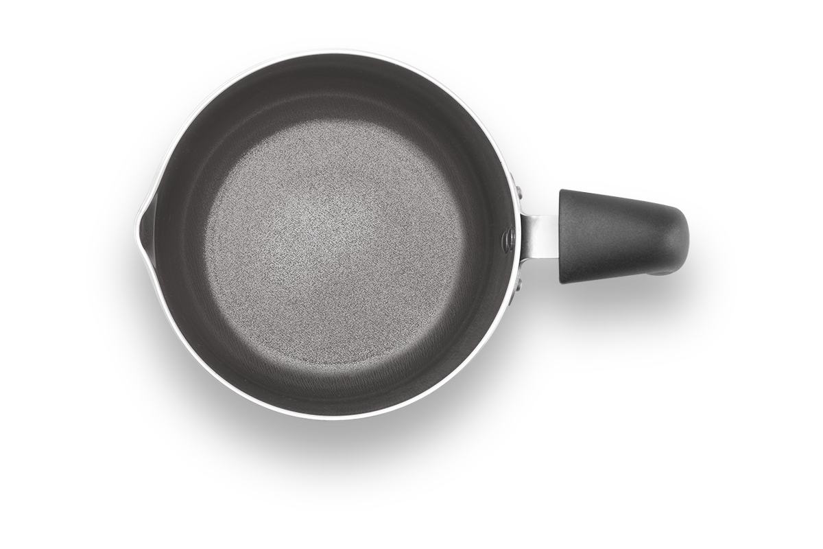 Brinox 12 cm 1.2 L Non-stick Boiler – Saffron Range - champagne colour - 3mm thickness - easy to cook and clean - Made in Brazil.