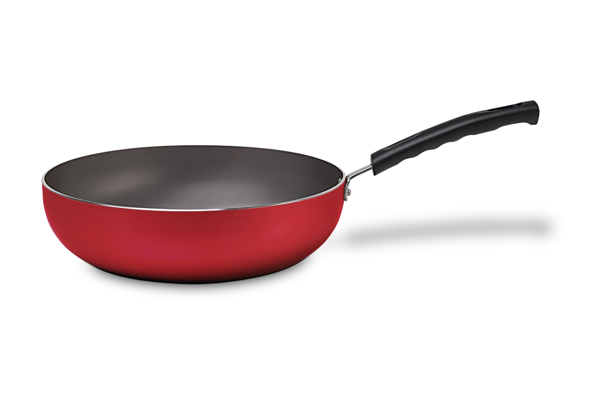 Brinox 8 pcs Cookware Set  - Saffron Range - 3mm thickness - handles fixed with rivets champagne colour - easy to cook and clean - Made in Brazil.