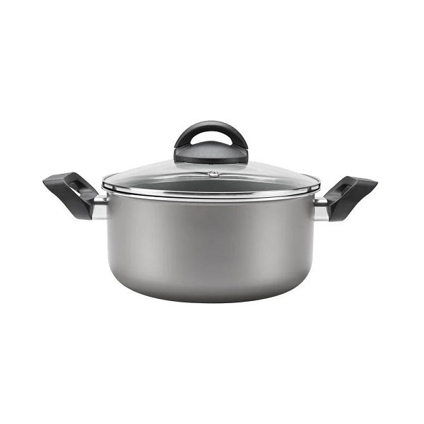 Brinox 24 cm 2.7 L Non-stick Casserole - easy to cook and clean - Made in Brazil.