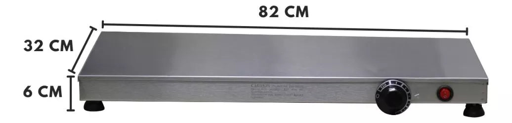 Counter Top Heated Unit 82 cm x 36 cm x 6  up to 90  Degrees Celsius Made in Brazil
